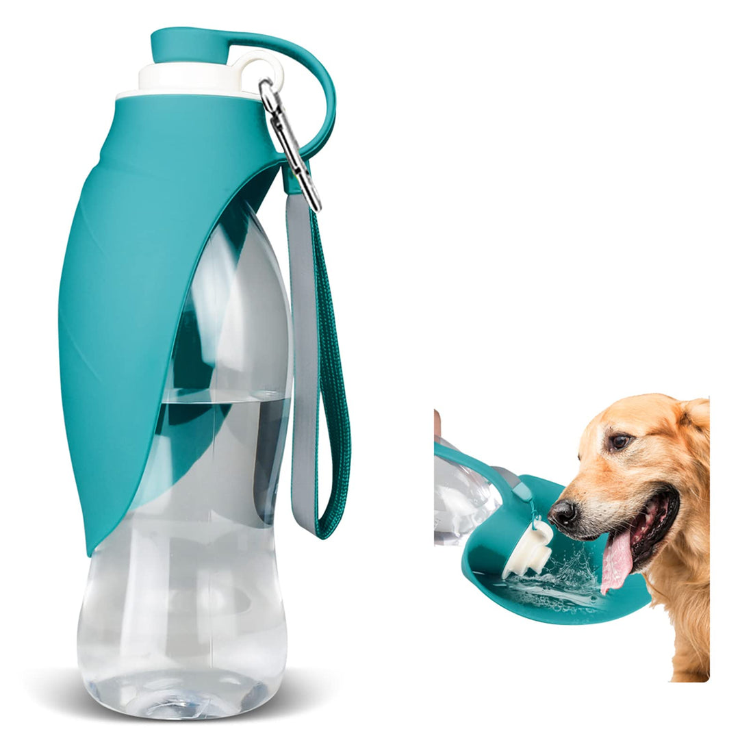 TIOVERY Dog Water Bottle for Walking
