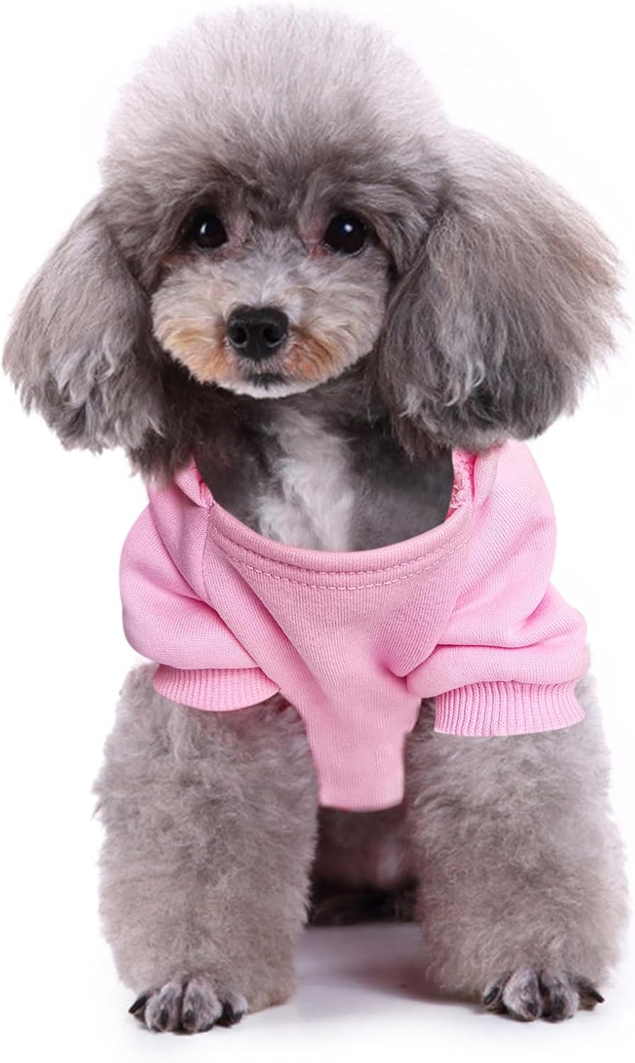 Print Dog Hoodies for Small Dogs