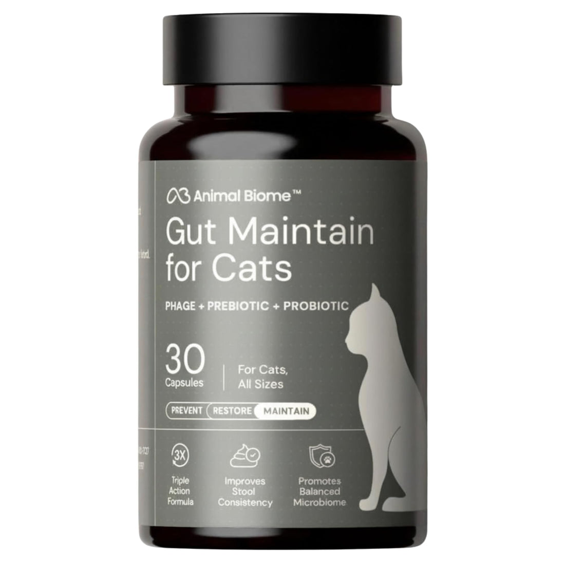 AnimalBiome NEW Probiotics for Cats with S Boulardii KittyBiome