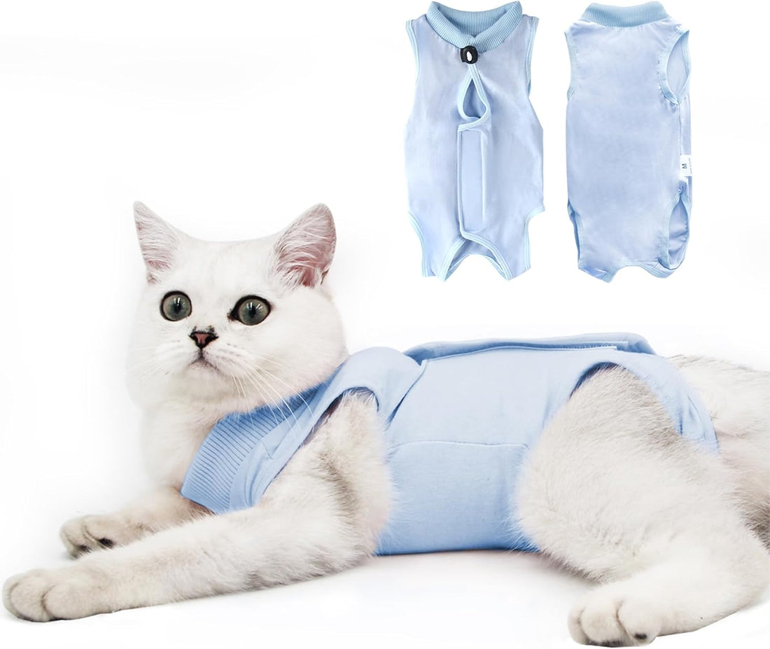 DOTON Cat Recovery Suit for Male and Female Surgical Post Surgery
