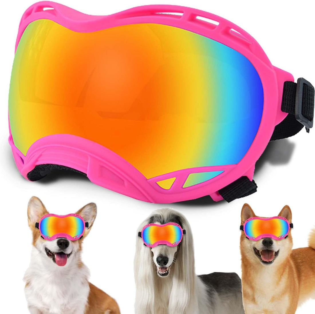 Dog Sunglasses,Doggles Anti-UV Protection,Pet Sunglasses