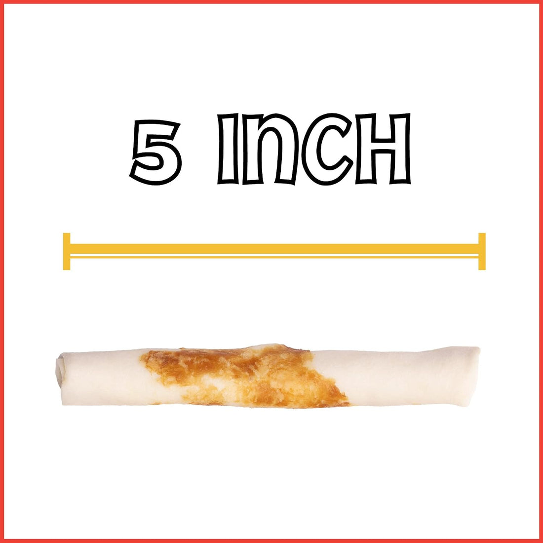 Pet Factory Twistedz American Beefhide 5" Chip Rolls Dog Chew Treats