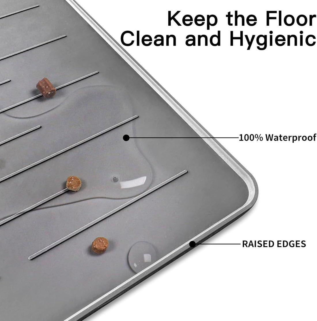 48" x 32" XXXL Largest Pet Food Mat