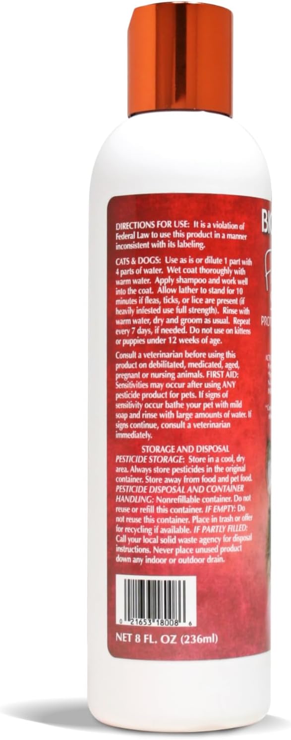 Bio-Groom Flea & Tick Dog Shampoo, Protein-Lanolin Shampoo, 8 fl oz
