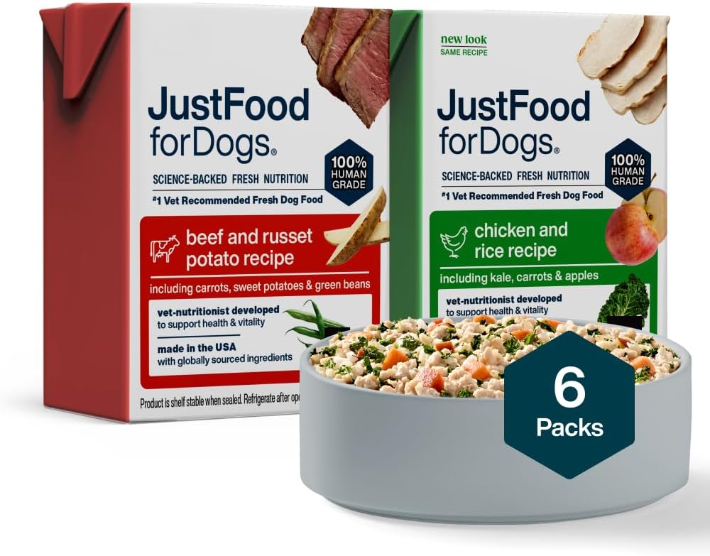 JustFoodForDogs Pantry Fresh Wet Dog Food Variety Pack