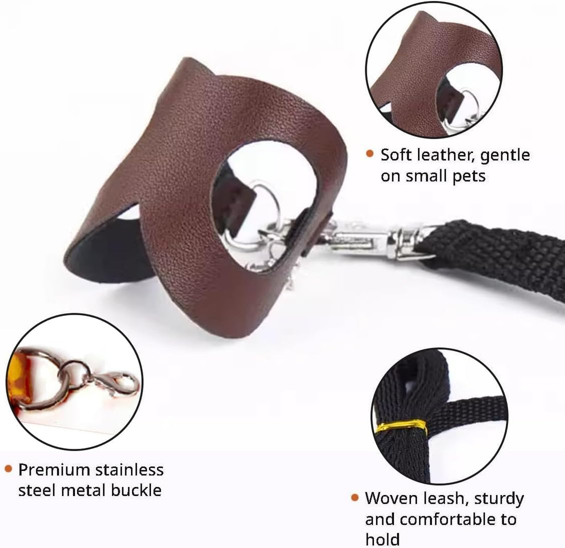 MANON ROSA Sugar Glider Harness and Leash Set, Adjustable 3 Pcs Vest