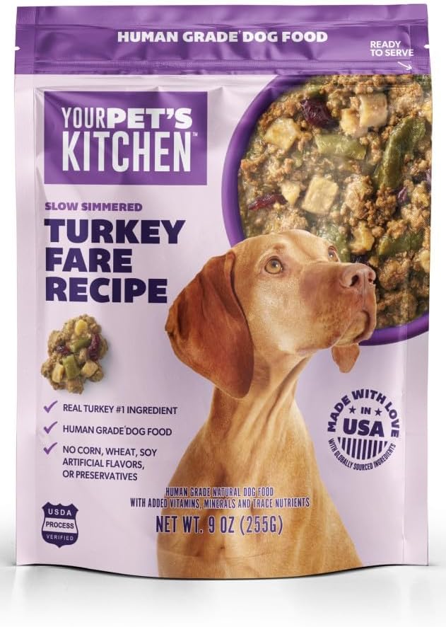 Your Pet's Kitchen Human Grade Slow Simmered Beef, 9 oz (6-Pack)