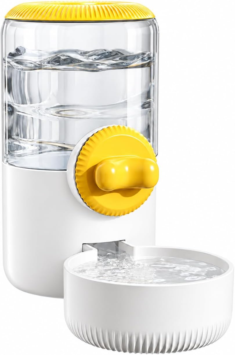 Bunny Water Dispenser for Cages, Guinea Pig Water Bottle No Drip