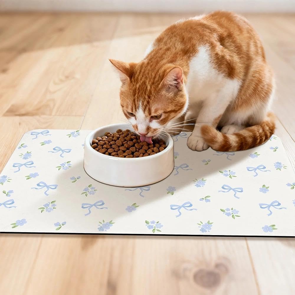 Dog Food Mat for Pet Cat Food Mat
