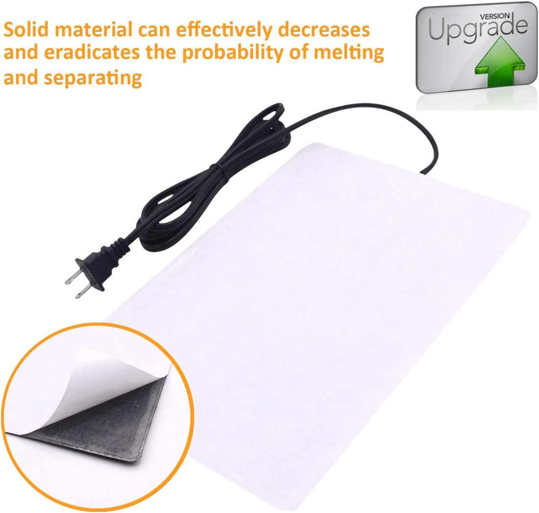 Aiicioo Reptile Heating Pad - 6x8Inch Hermit Crab Heater Heat Mat