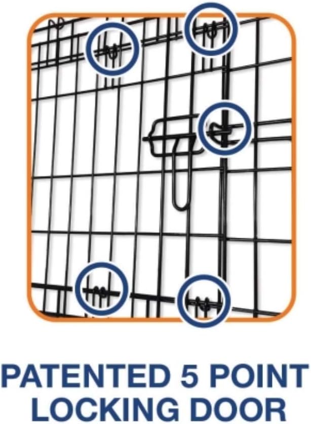 Precision Pet Two-Door Provalue Wire Dog Crate, 36in