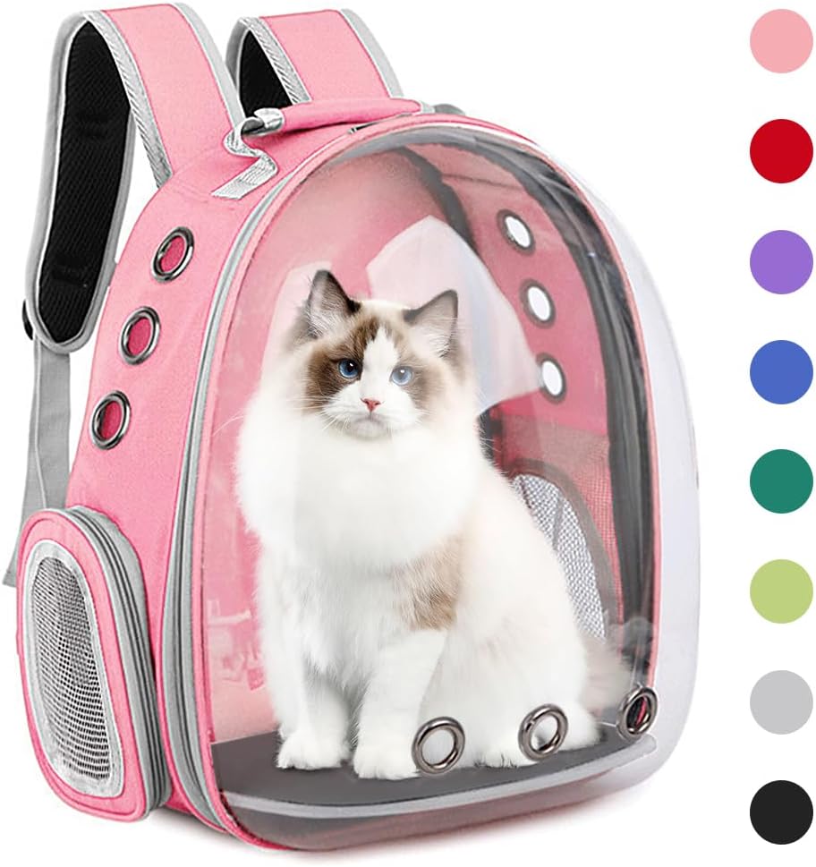 Pet Backpack Carrier,Bubble Backpack Cat Carrier,Pets and Small