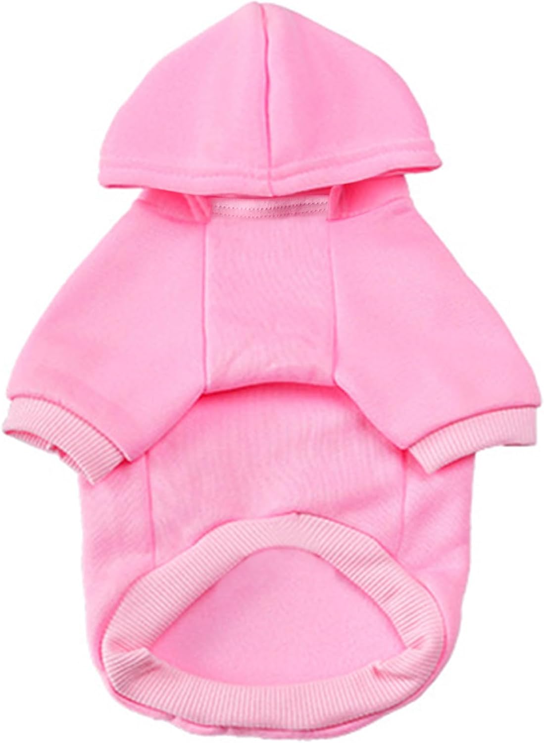 Jecikelon Print Dog Hoodies for Small Dogs with Bow