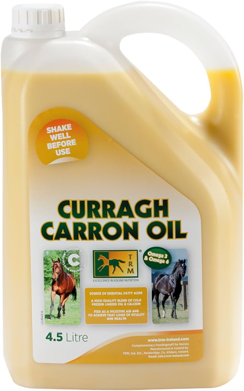 TRM Curragh Carron Flaxseed Oil Digestive Horse Supplement for