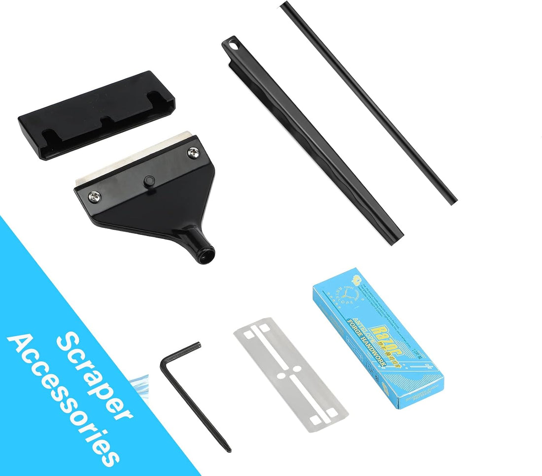 Vimvins Algae Scraper for Glass Aquarium,Aquarium Razor Scraper