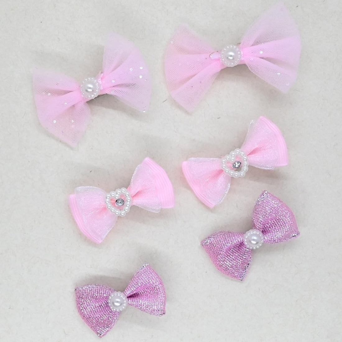 24PCS Dog Hair Bows with Clips 2Inch Girl Small Dog Apparel