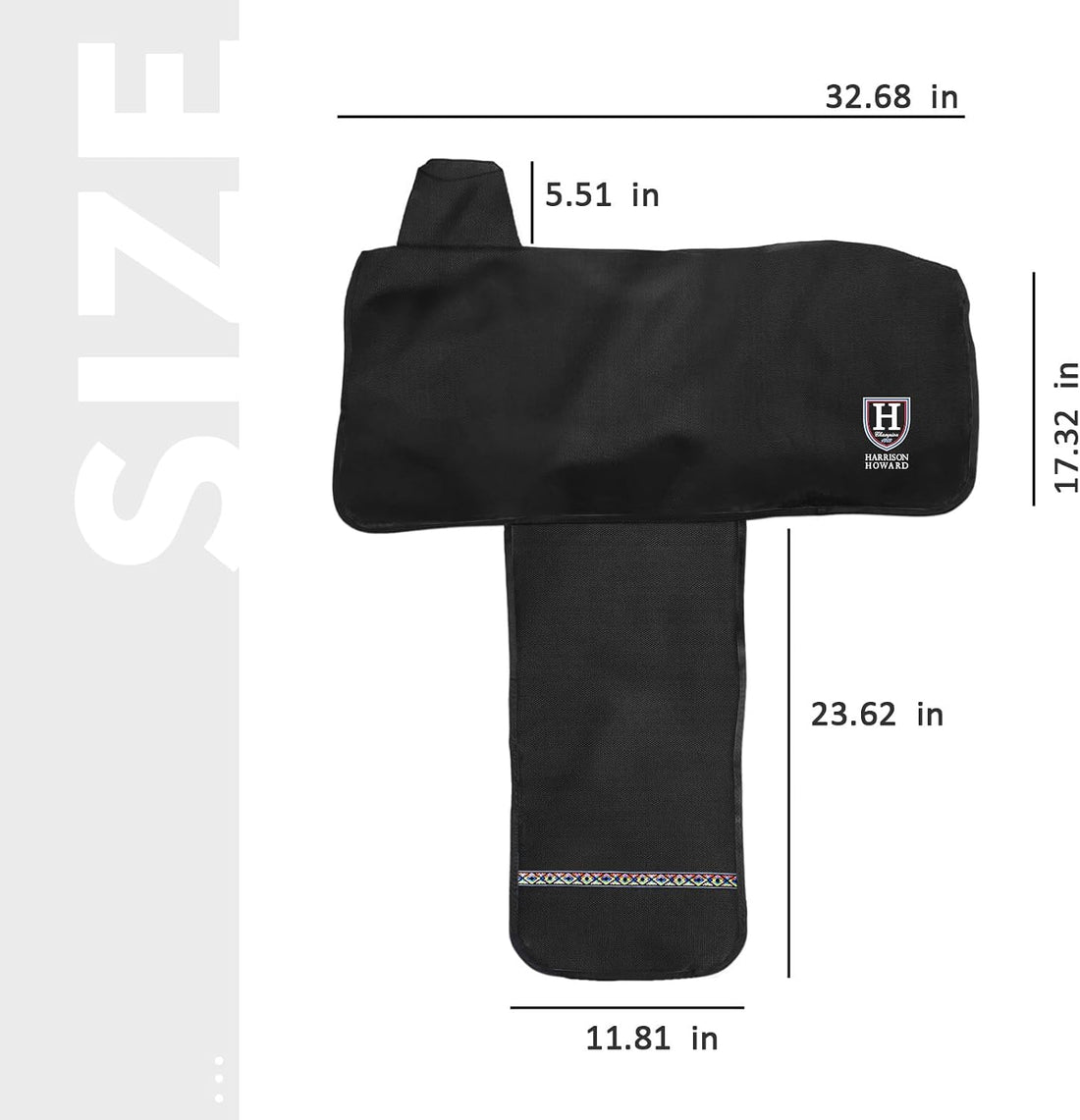 Harrison Howard Western Saddle Cover Fender Protection