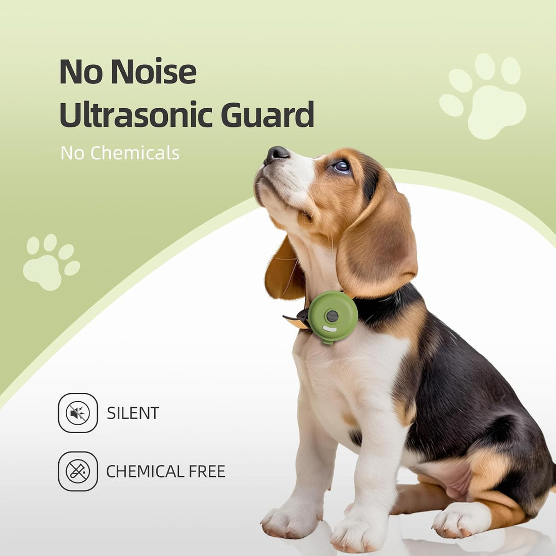 Plike Ultrasonic Dog Collar Accessory, Silent Variable Wearable
