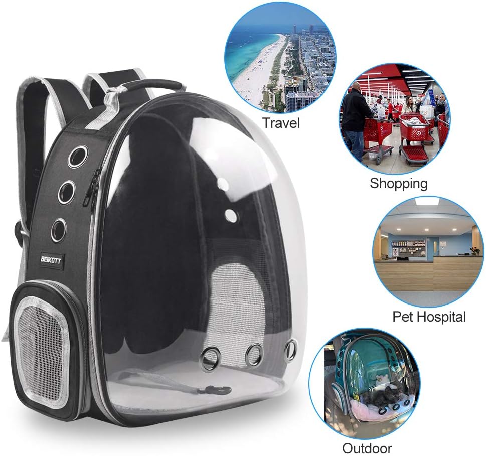 BEIKOTT Cat Backpack Carrier, Pet Backpack