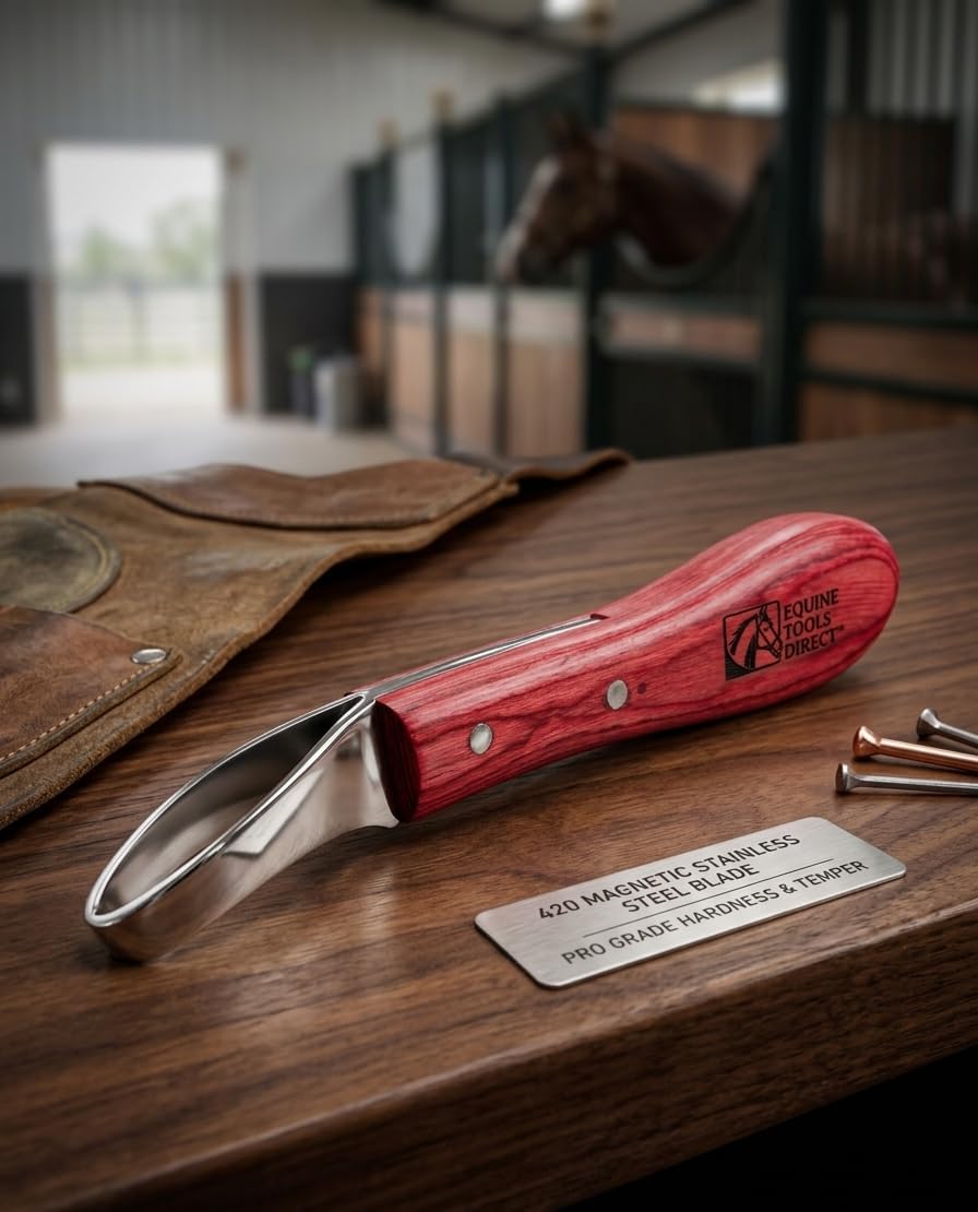 Farrier Loop Hoof Knife, Right-Hand