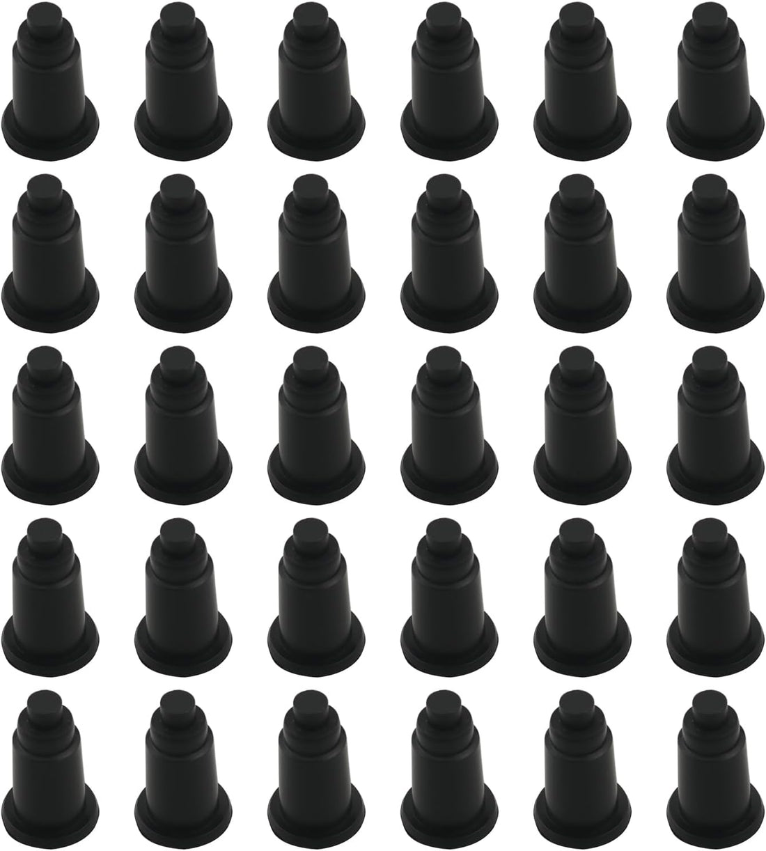 ZCZQC 30PCS Black Support Stand Fish Tank Heightening Pad Feet