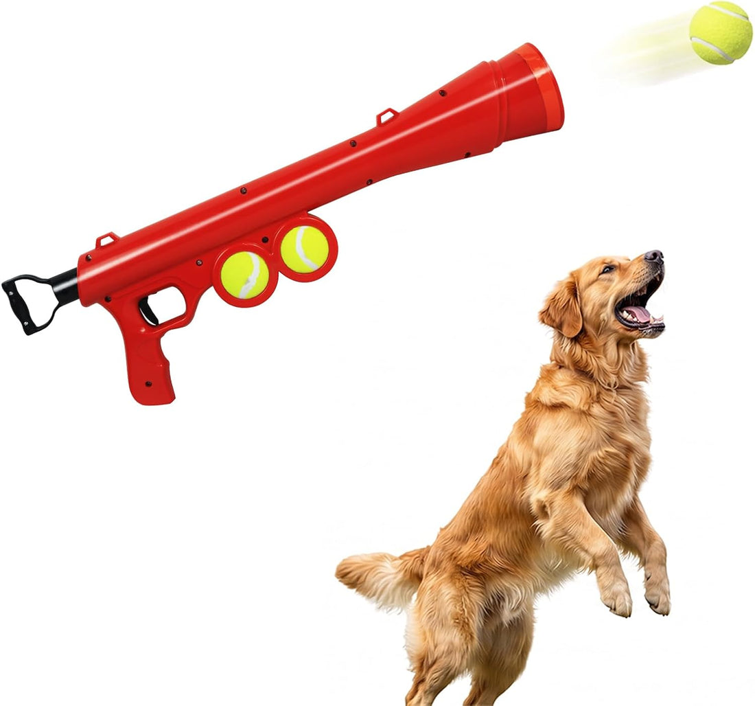 Dog Ball Launcher, Tennis Ball Thrower Launches 30+ft