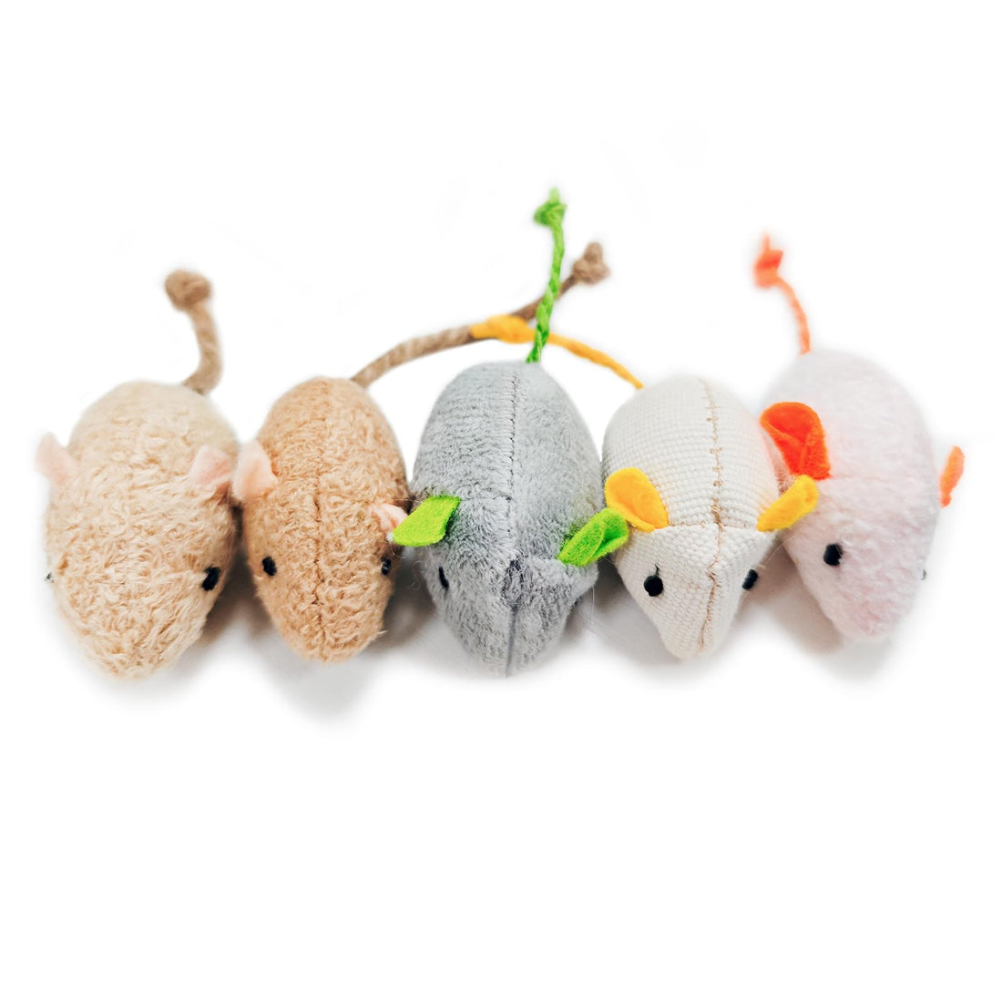 Shudyear cat Toys 5pcs Mouse Toys