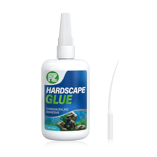 FZONE Aquarium Glue,Liquid Glue for Aquascaping Rocks