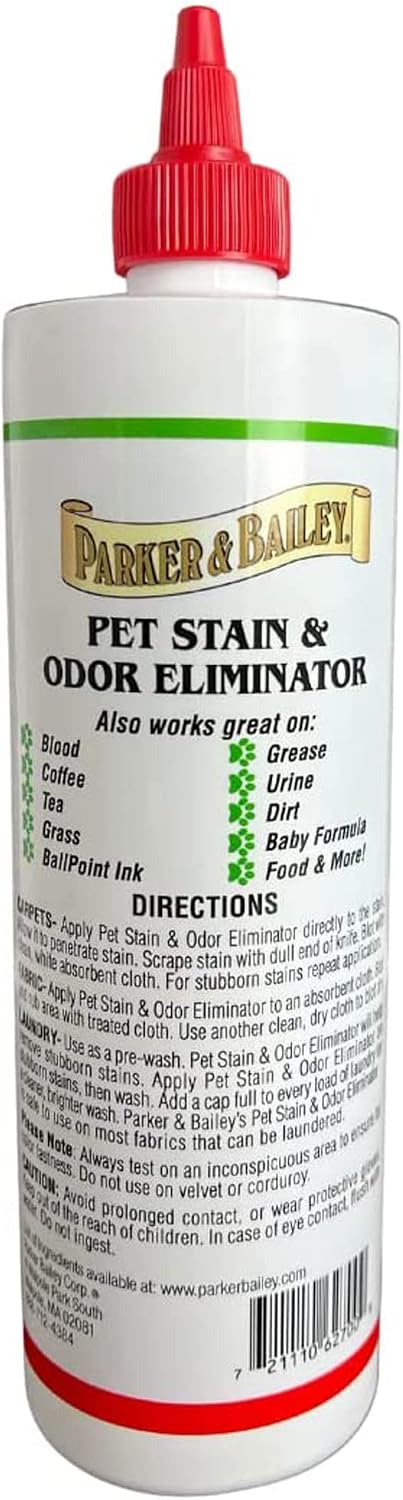 Parker Bailey Pet Stain & Odor Eliminator 16oz bottle