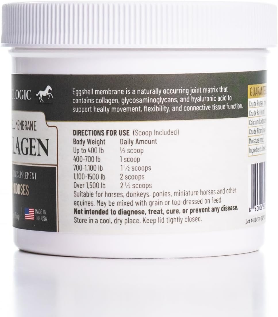 Eggshell Membrane Collagen for Horses - Joint Support 5.5 oz