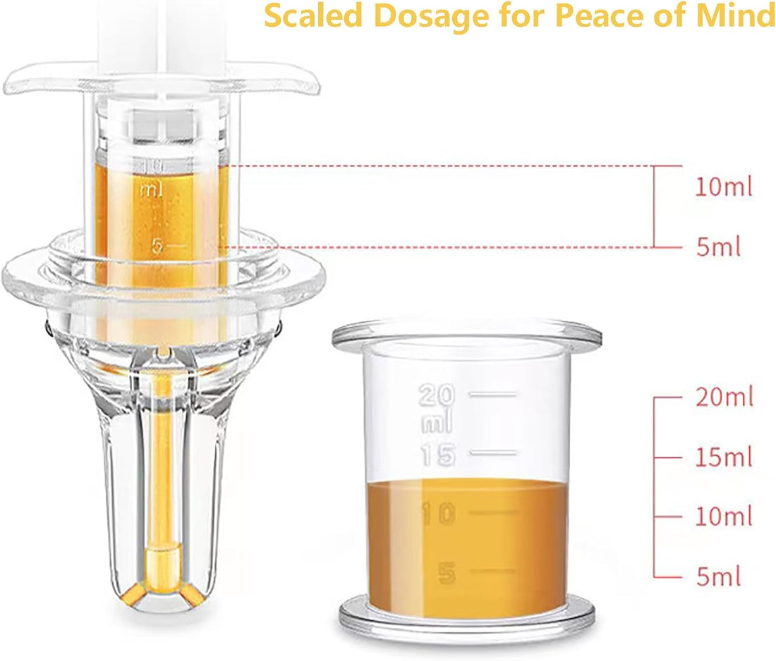 Pet Liquid Feeding Kit - Soft Tip Syringe Bottle For Cat And Dog