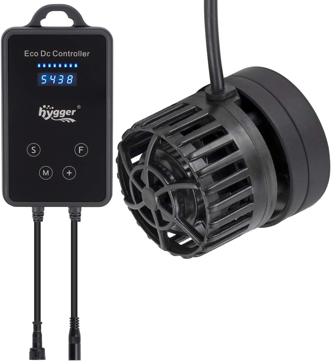 hygger Mini Wave Maker Aquarium Magnetic DC Powerhead with LED