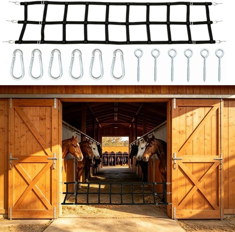 2‑Pack Horse Stall Safety Guard Panels