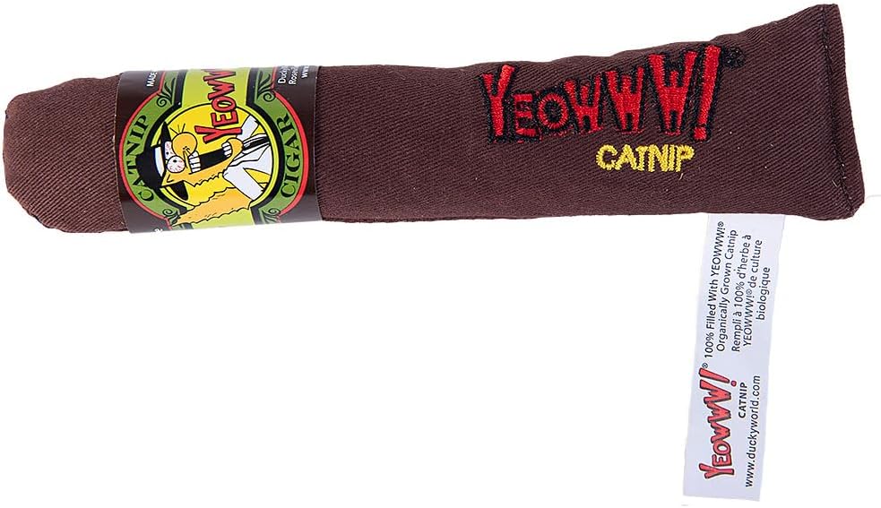 Yeowww! Catnip Pollock Fish Catnip Cat Toy - 10 in Kicker Toy for cats