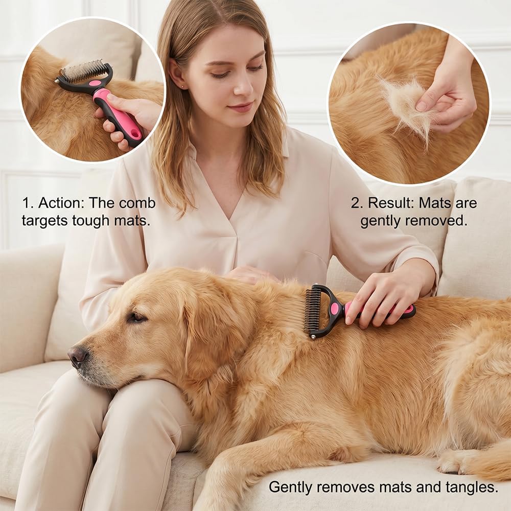 Dematting Comb for Dogs and Cats
