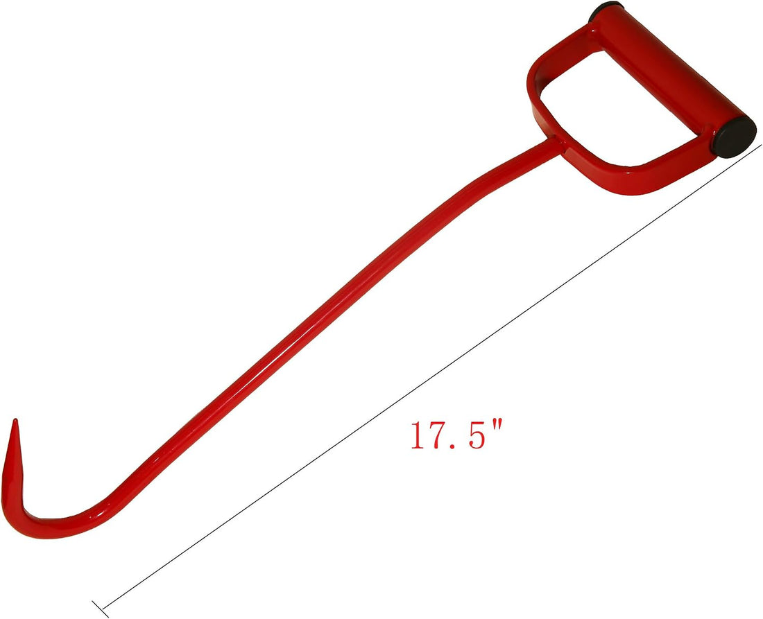 Myskuasi 11" Red Hay Hooks 47010500, 2pack