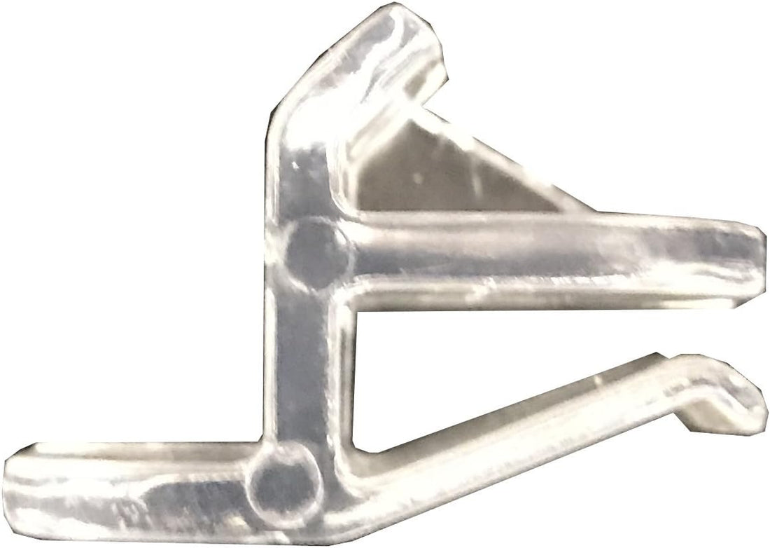 6 Pack - Rimless Glass Canopy Clips