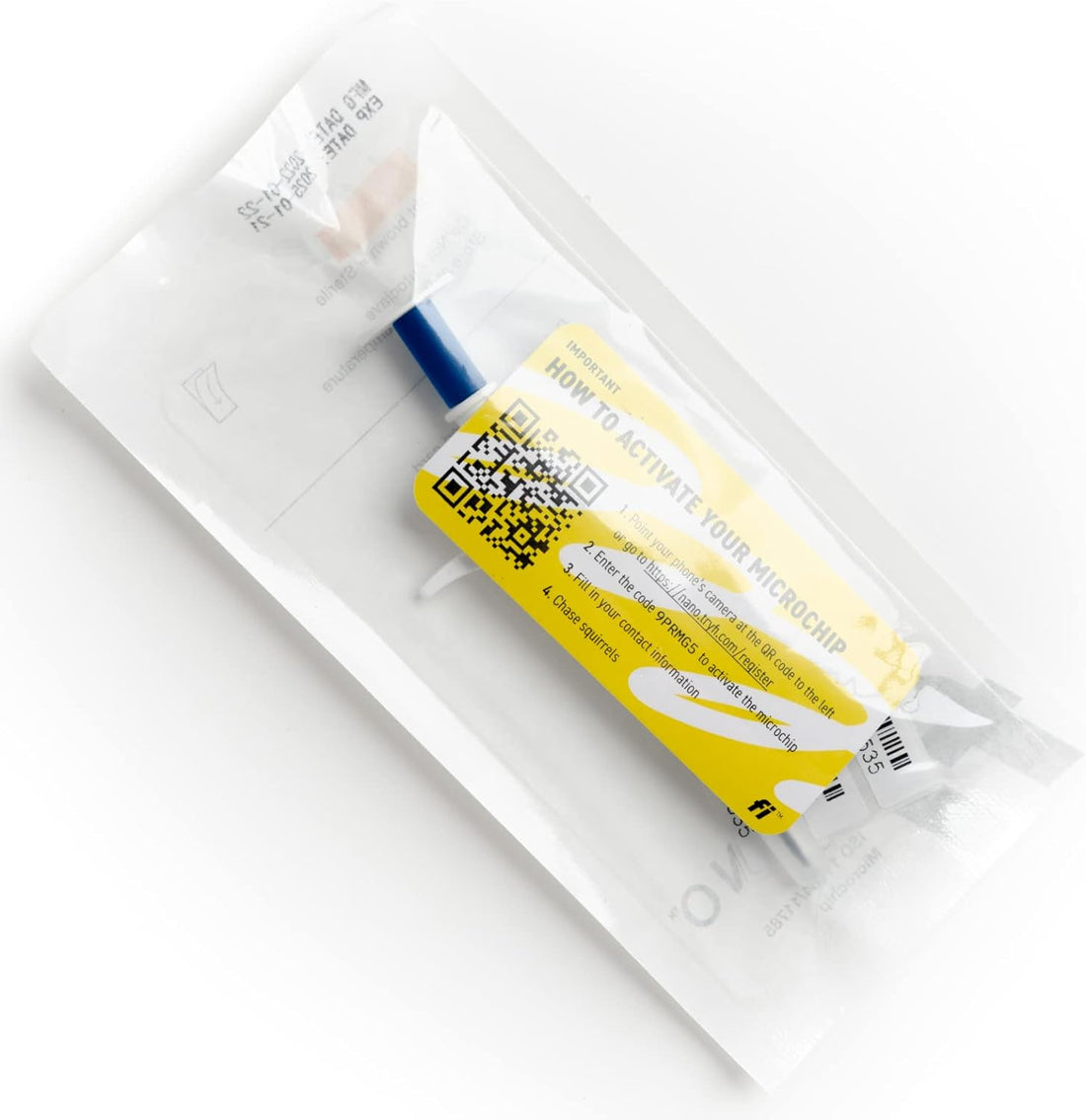 Fi Nano Microchip for Dogs - 20-Pack - Free Lifetime Registration