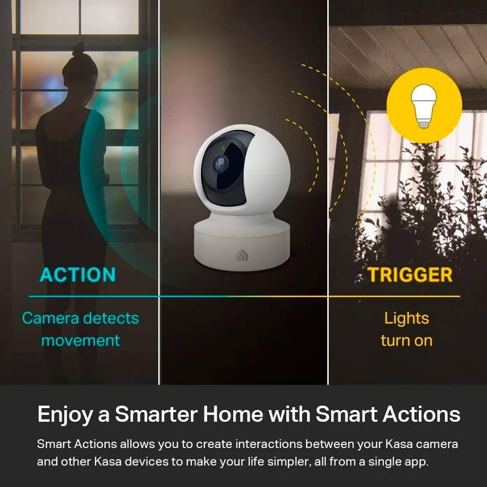 Kasa 1080p Indoor Pan/Tilt Wired Security Camera