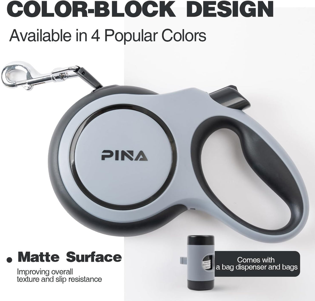 PINA Upgraded Retractable Dog Leash