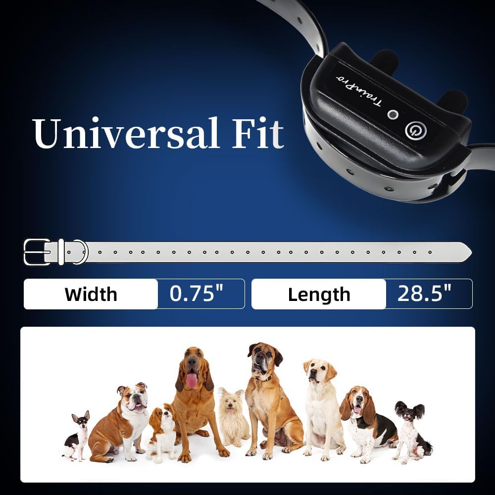 Waterproof TPU Replacement Strap for Dog Training Collar, 27.5 in