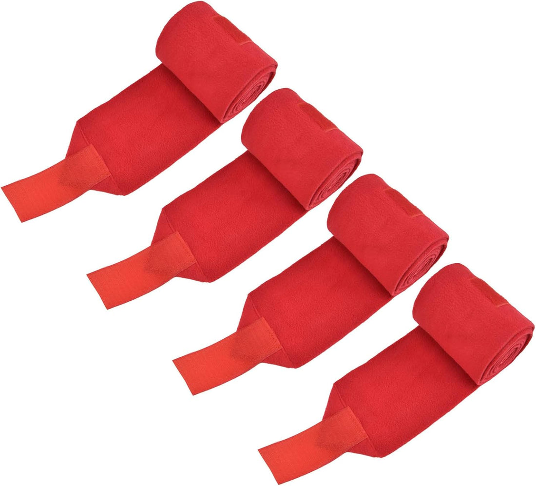 4Pcs Horse Leg Warp, Polyester Self Adhesive Breathable Wear