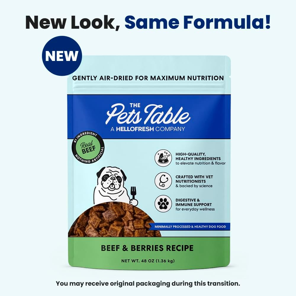 The Pets Table Grain Free Air Dried Dog Food 2 Pack