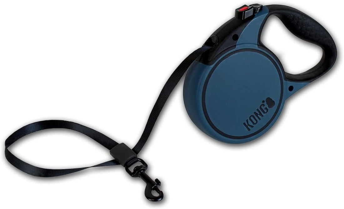 Alcott Kong Ultimate Retractable Dog Leash, Extra Large, Red, 16' Long