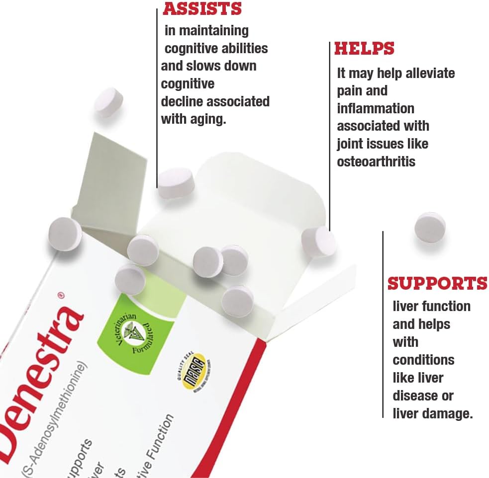 Denestra Same for Dogs – S-Adenosyl-L-Methionine – Liver