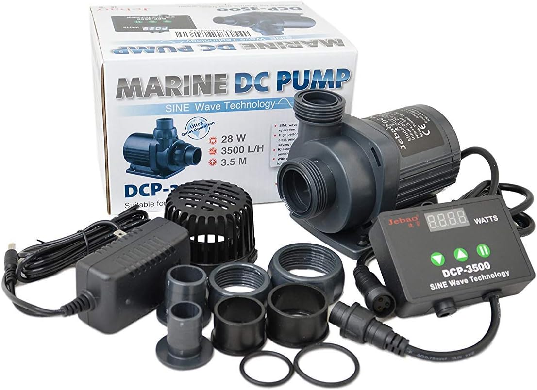 Jebao DCP-10000 Sine Wave DC Water Return Pump, 2,640 GPH