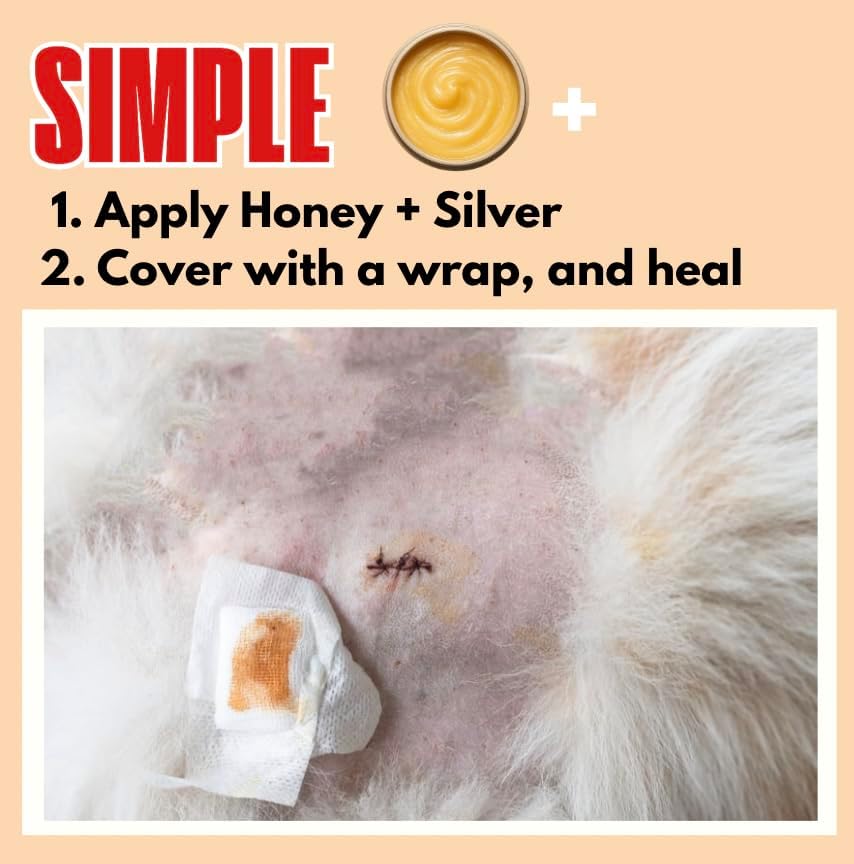 Well-Being Manuka Honey Silver Rapid Wound Repair Ointment For Dogs
