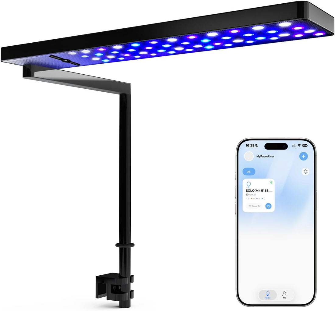 FZONE Solo Series Nano Aquarium Light for Freshwater and Planted Tanks