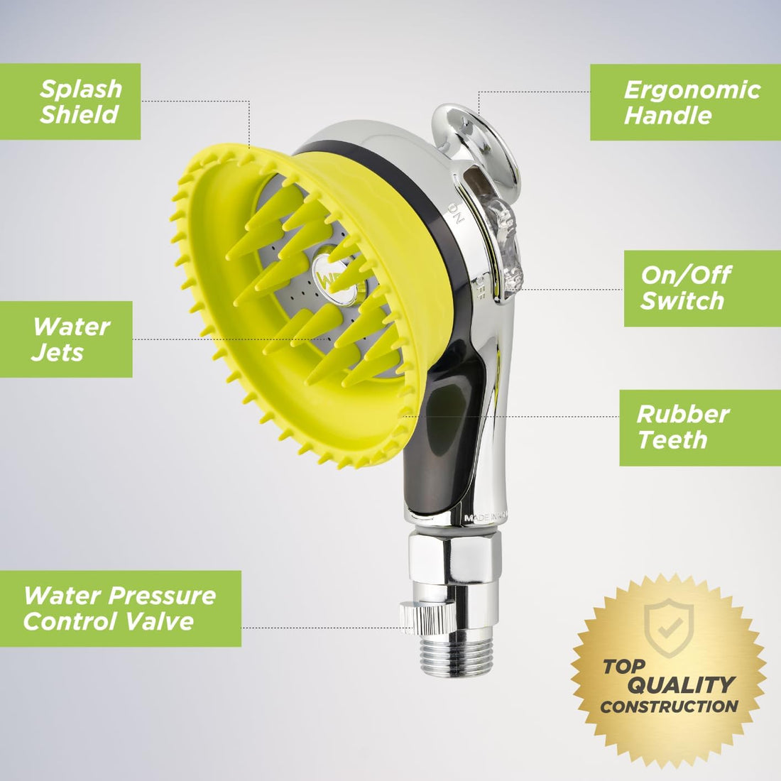 Deluxe Dog Washing Station, Shower Hose Attachment and Sprayer