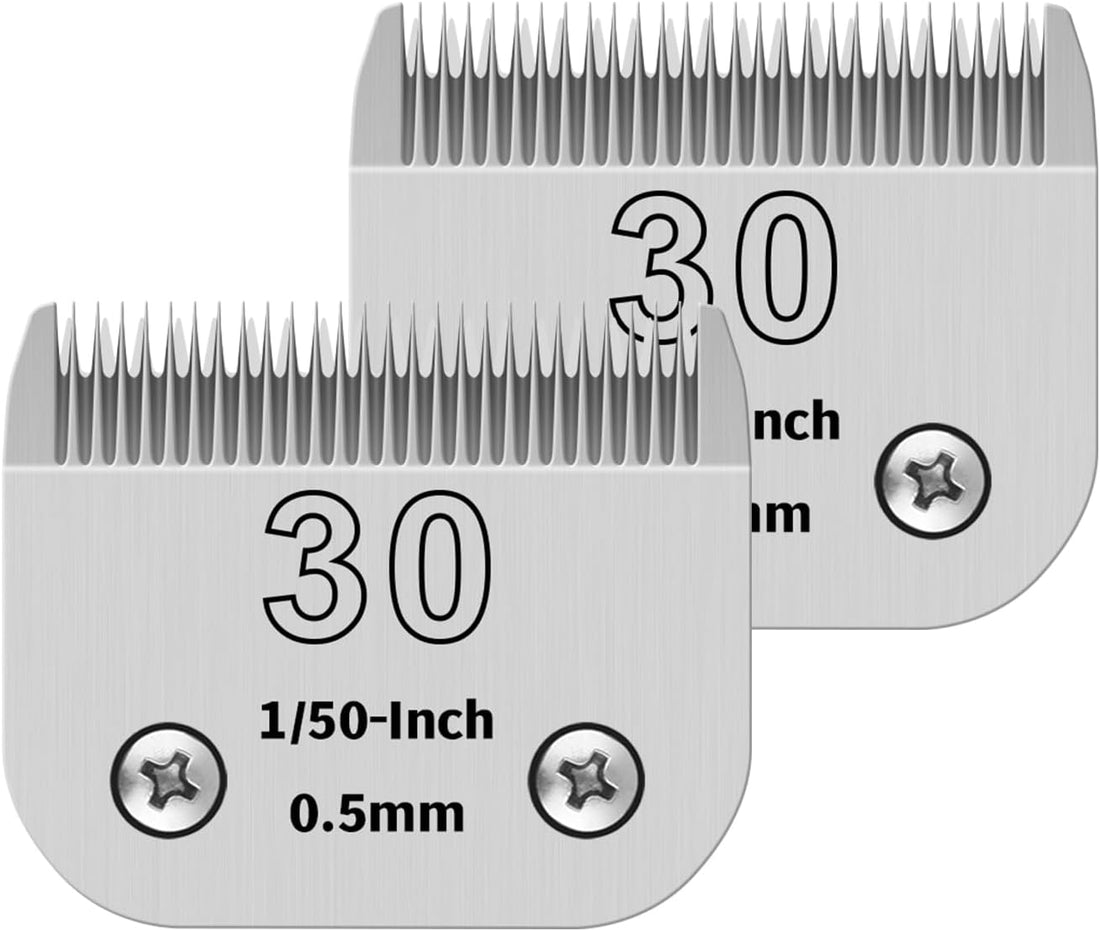 Pet Dog Grooming Detachable Ceramic Blades, 2 PCS